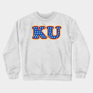 KU University Of Kansas Crewneck Sweatshirt